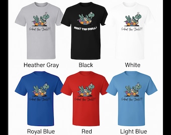 T-shirt tortue What the Shell - T-shirt graphique rigolote avec jeu de mots tortue, cadeau humour animal