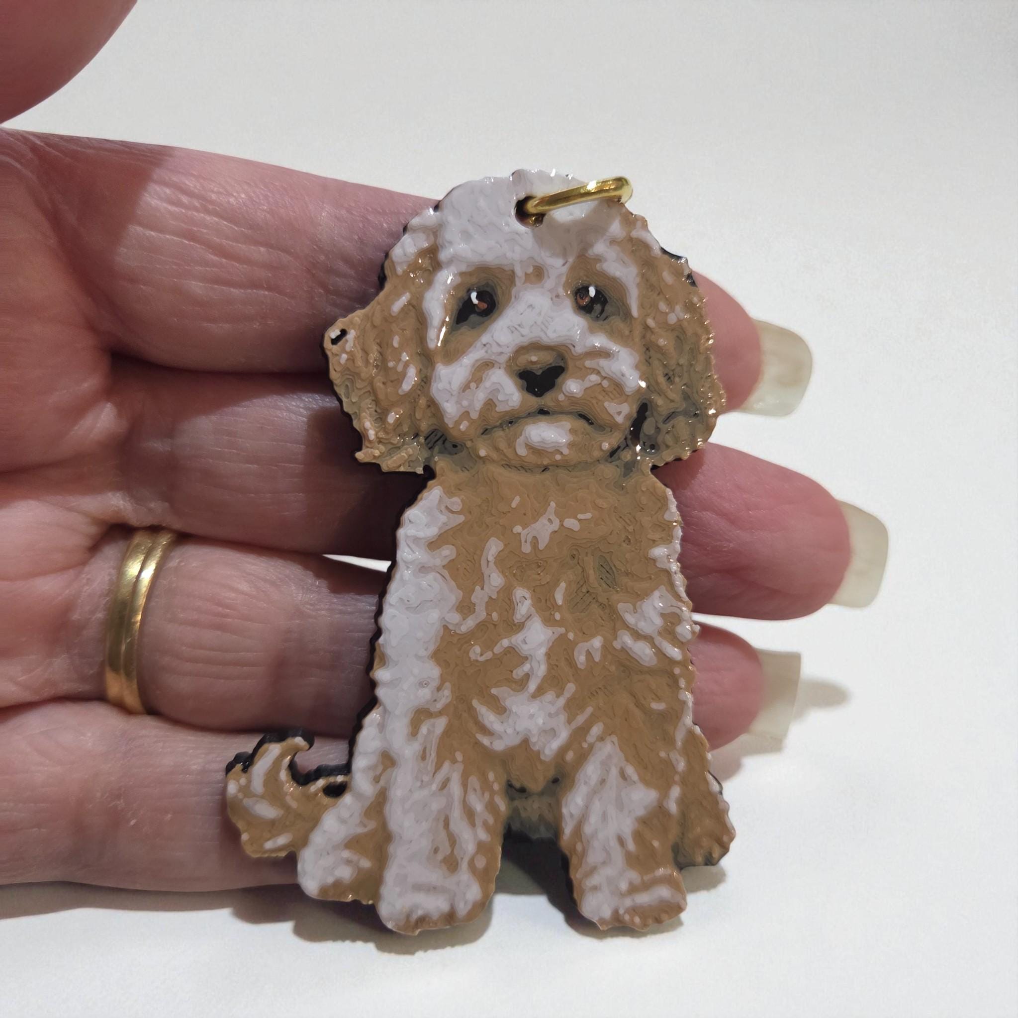 Oodle, Cavoodle, Cavapoo – Magnets, Keychains, Pins & Brooches - Etsy ...