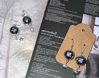 Mirrorball Dangle Earrings