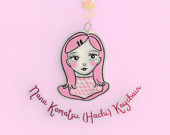 Nana Komatsu - Hachi - Handmade Keychain