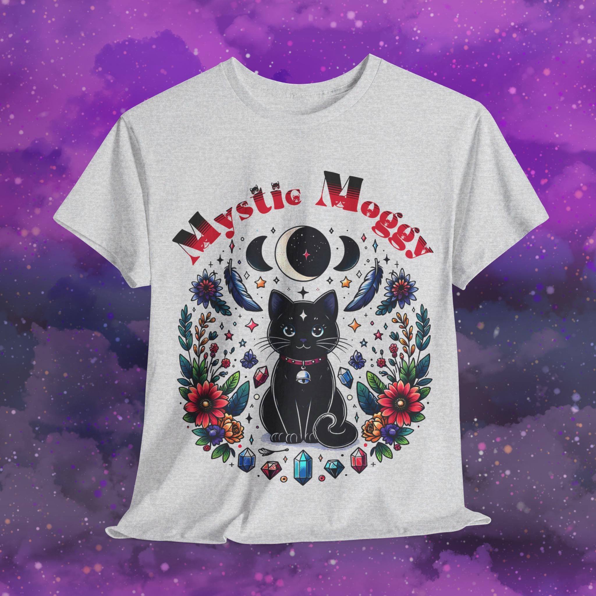 国内で当店のみ DETW - Mystic Cat Graphic Long Sleeve Tee Mystic Geek Cat Long Sleeve Tee – OsakaCat