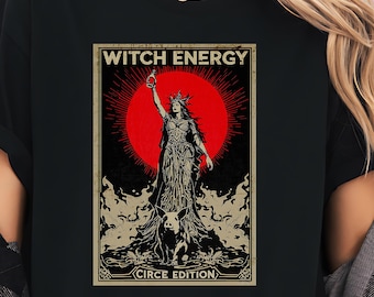 Circe Goddess Tee for Women into Greek Mythology, Witchy & Dark Academia Aesthetics, Witch Energy Feminist Literary Tee, Occult Pagan Gifts