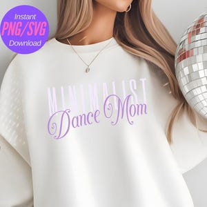Dance Mom svg Dance Mom png Maglietta per competizione di caffè e danza Il mio cuore è su quel palco Design PNG SVG File digitale Cricut