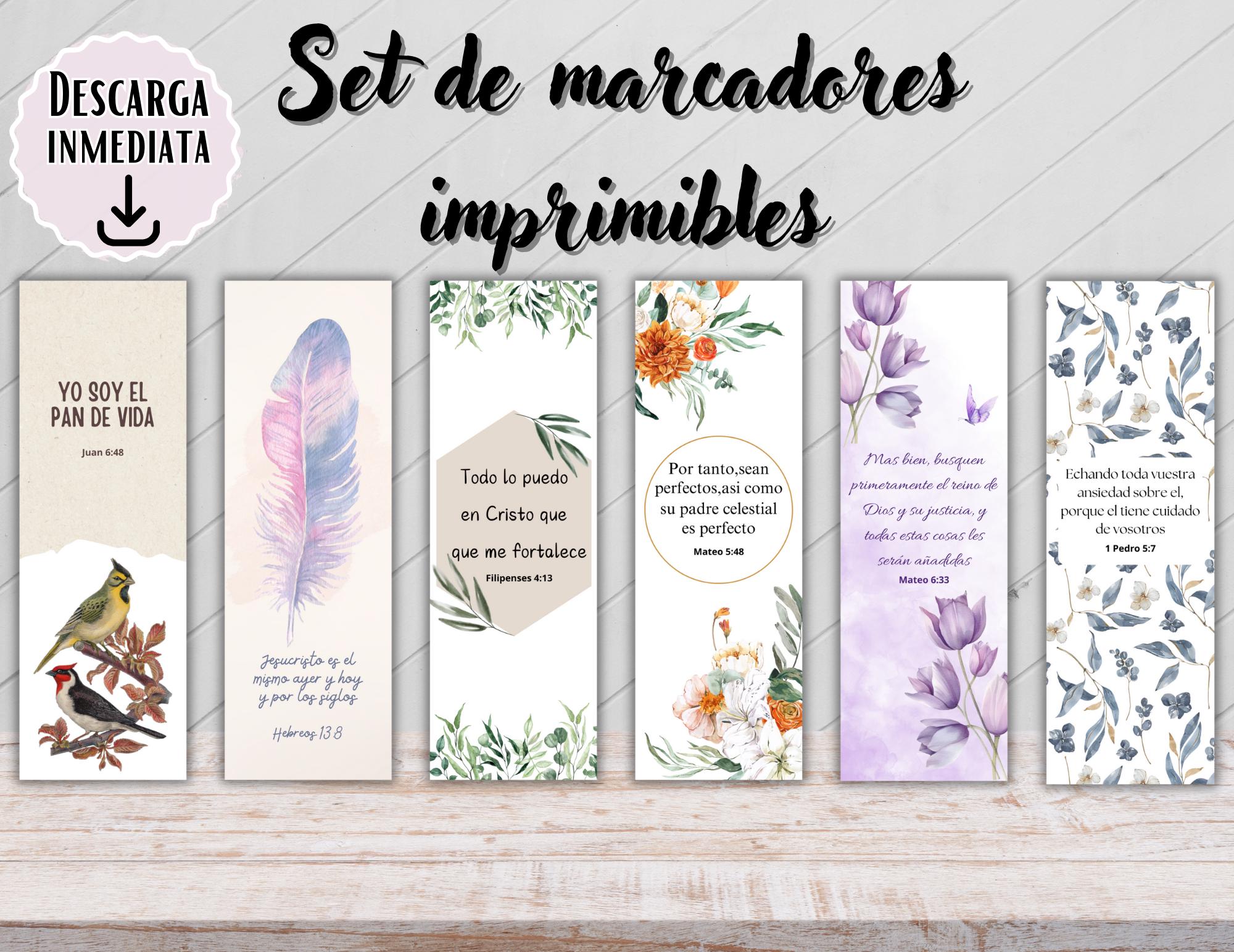 Marcadores cristianos - Etsy México, image size:2000x1545