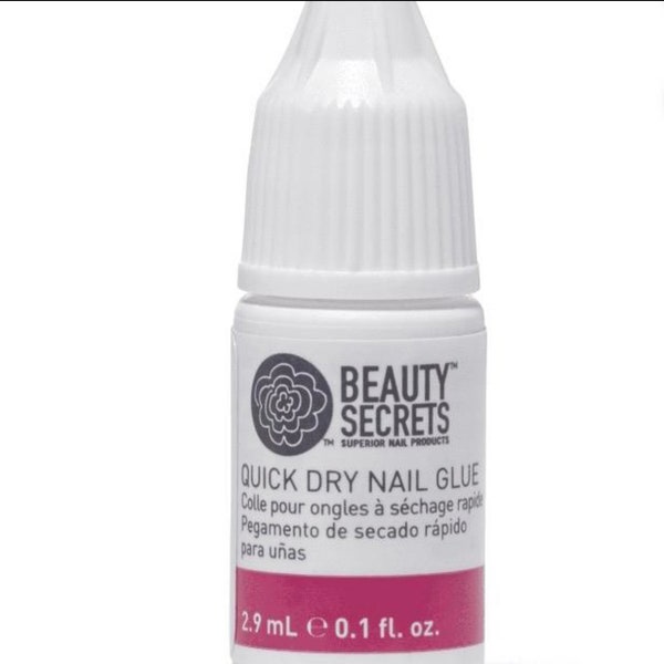 Pegamento para uñas de secado rápido Beauty Secrets