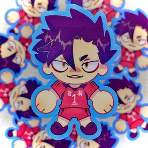 Haikyuu!! Kuroo , anime, manga sticker.