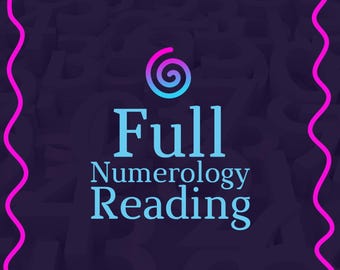 Full Personal Numerology Reading | Custom Numerology Report | Life Path & Destiny Insights | Spiritual Guidance | Digital Download