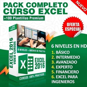 Complete Excel course, +9 GB.