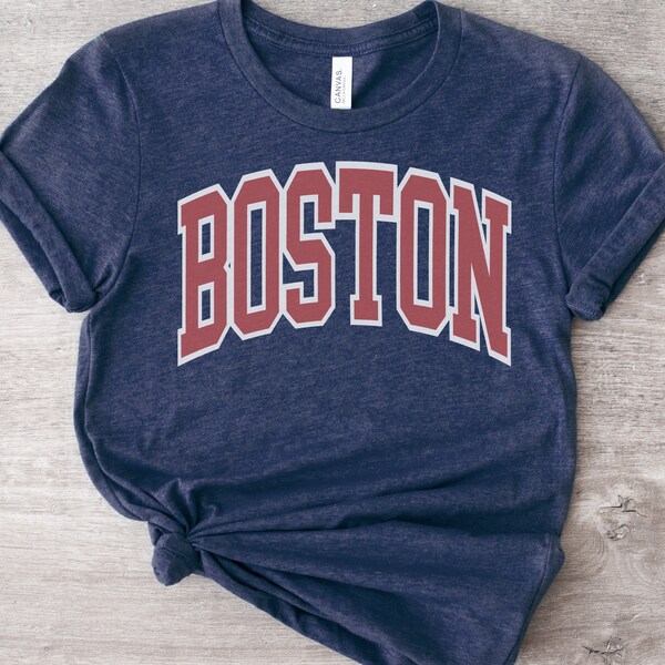 Vintage Boston Baseball camicia Boston Baseball Tshirt Retro t-shirt regalo per Boston Fan Boston Red Sox regalo MLB Tee Boston Opening Day