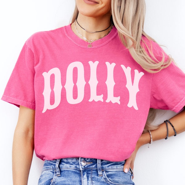 Tshirt Dolly Chemise Nashville Chemise Dolly Couleurs Confort Chemise Amateur De Musique Country Cowgirl Dolly Fan Cadeau Surdimensionné EVJF