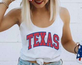 Texas Baseball Tank Top Rangers Shirt Texas Baseball Tank Retro Vintage Rangers tank Texas Hometown Pride Rangers gift