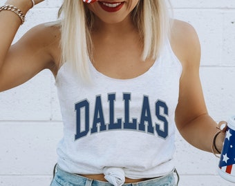 Vintage Dallas Football Tank Top Cowboys Shirt Dallas Football Tank Retro Vintage Cowboys Shirt Dallas Pride Cowboys gift Apparel Workout