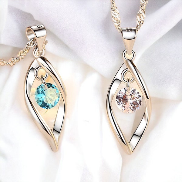 Elegant Silver Crystal Pendant | Anhänger, silber schmuck, elegance, charming gift, geburtstagsgeschenk frau, spiritual wellness, geschenk