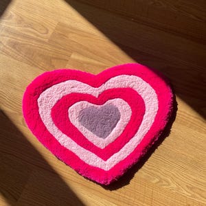 Love Tufted Wall Art &100 Handmade Soft and Fluffy for Living Room, Bedroom,Housewarming Gift, Custom Rug