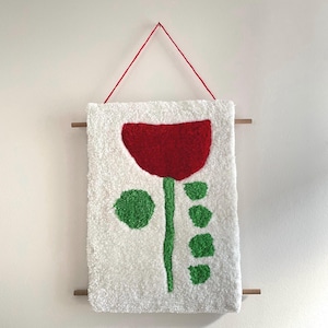Tufted Wall Art , Soft & Fluffy, Handmade Rug, Housewarming Gifts, Custom Rug