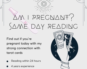 Am I Pregnant? Same Day Reading | Full Reading | Tarot Reading