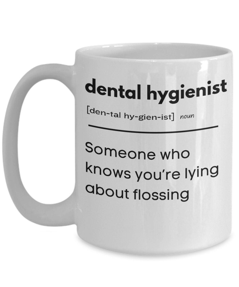 Dental Assistant Definition Mug, Dental Hygiene Gifts, Gifts for Dental Hygienist, Dental