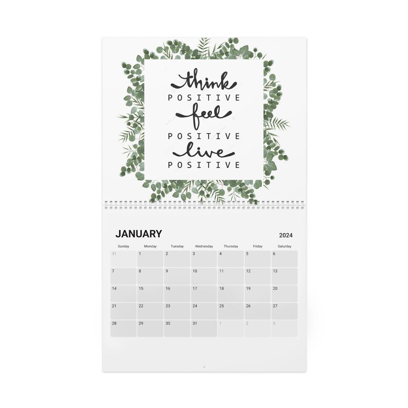 2024 Motivational Wall Calendar Motivational Quotes for Every Month
