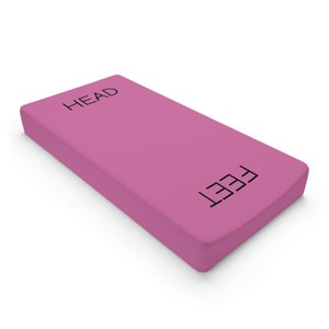 Easy to Use Baby Changing Pad Cover - Pink