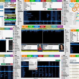 May include: A collage of computer screens displaying various web pages, including a website with the text "HELP" and a website with the text "BILLING INVOICE".