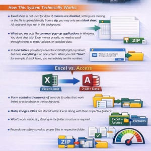 Excel Inventory Tracker & POS: Barcode, QR Code Generator (digital ...