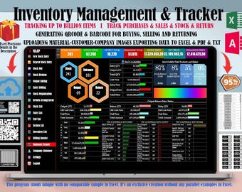 Inventory Management Software: QR & Barcode Generator (Windows)