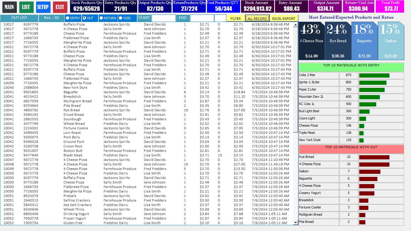 Checkmate POS Inventory Software: Barcode Printing, Sales Tracker ...
