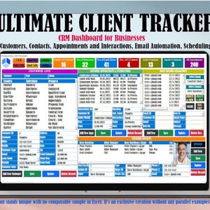 CRM PROFESSIONAL | Turbocharge Your Customer Management | Streamline CRM | Client Planning | Works on Windows.