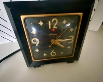 MCM Electric Telechron Clock Glamour Model