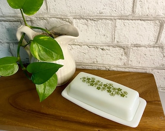 Vintage Pyrex Butter Dish Spring Blossom/Crazy Daisy 72-B
