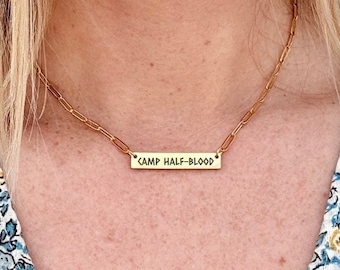 Beaux Bijoux - Collana Percy Jackson Con Ciondolo Tridente Di Poseidone – Gioiello Ispirato A Gli Dei Dell'Olimpo - 3