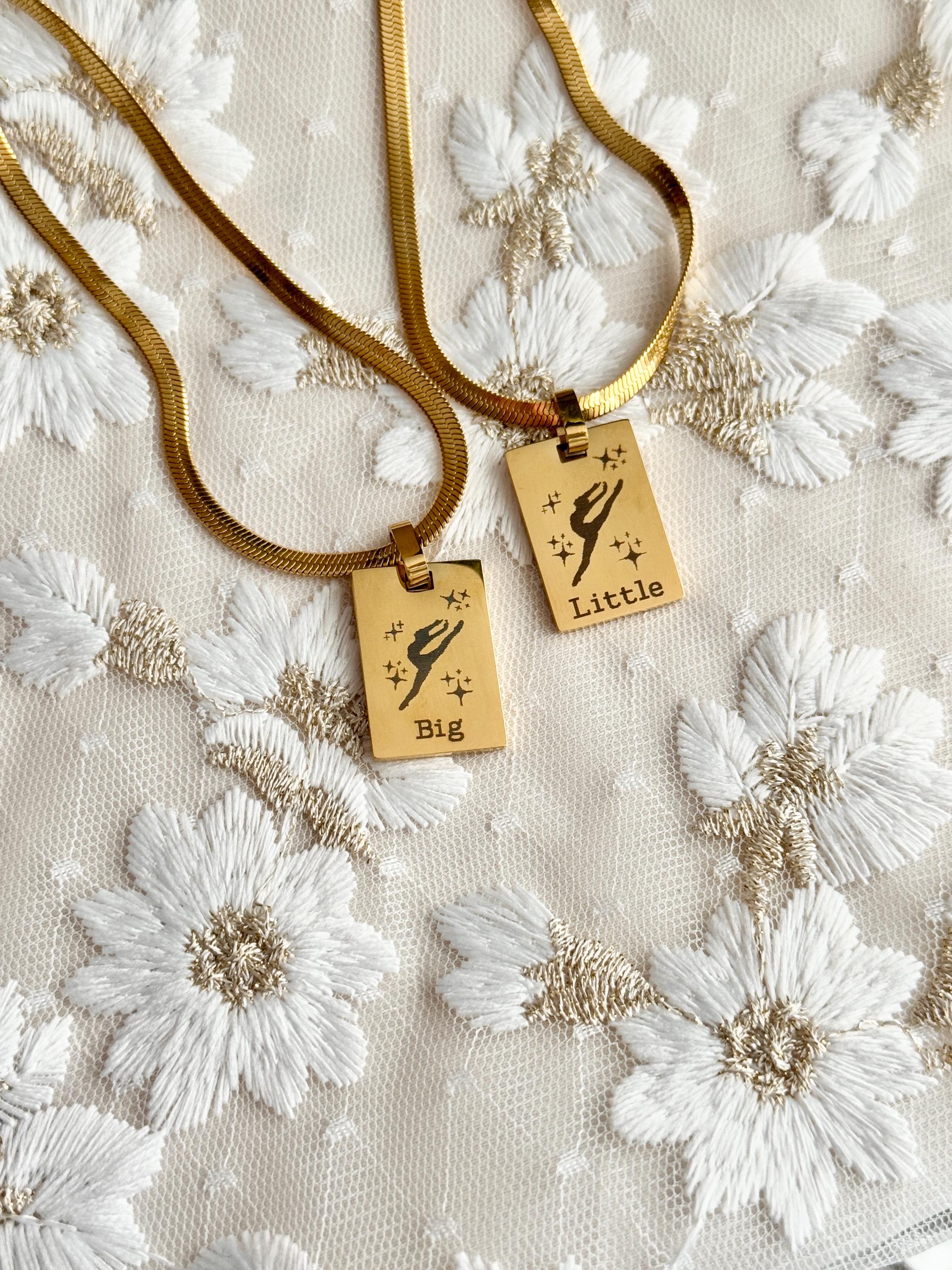 Big Little Dance Big Little Jewelry Dance Team Gift Dance Sister 