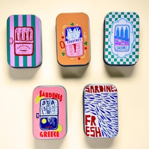 Estojo para agulhas em formato de sardinha, estojo para agulhas de ponto cruz, estojo magnético para agulhas, estojo de viagem para agulhas de bordado e ponto cruz, caixa magnética para agulhas