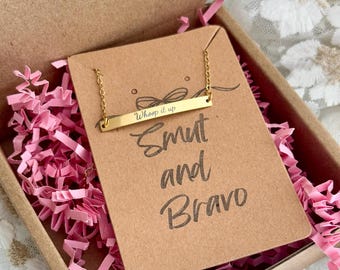 Pulseras Bravo, Regalos para fans de Bravo, Whoop It Up, Despedida de soltera de Bravo, Merchandising de Bravo, Regalos de Bravo, Frases de amas de casa reales, Bravo TV