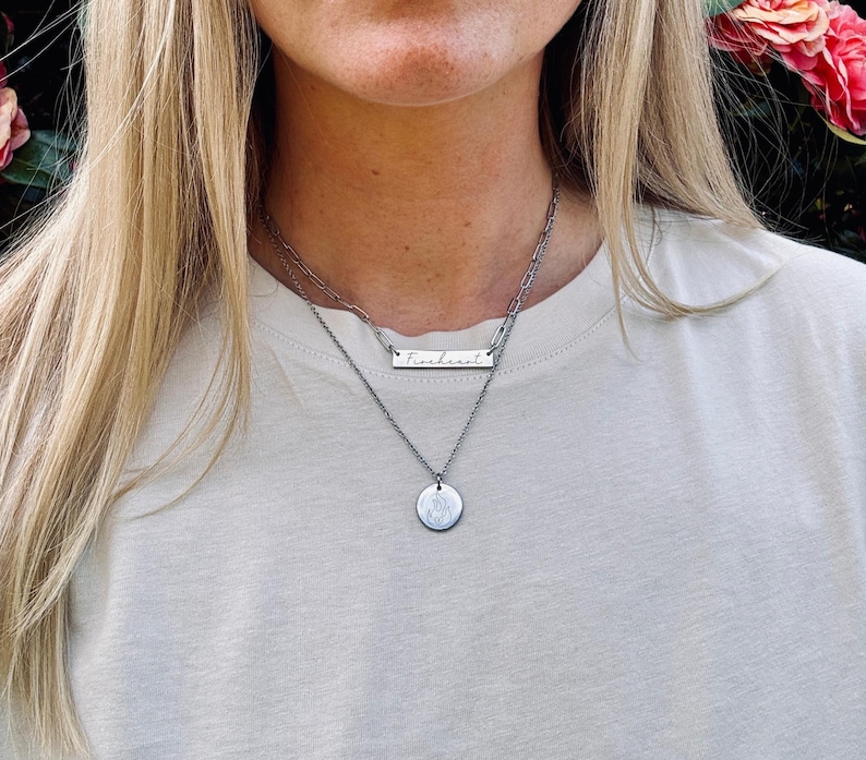 Fireheart Necklace, Fireheart Jewelry, Book Necklace, Thrown of Glass