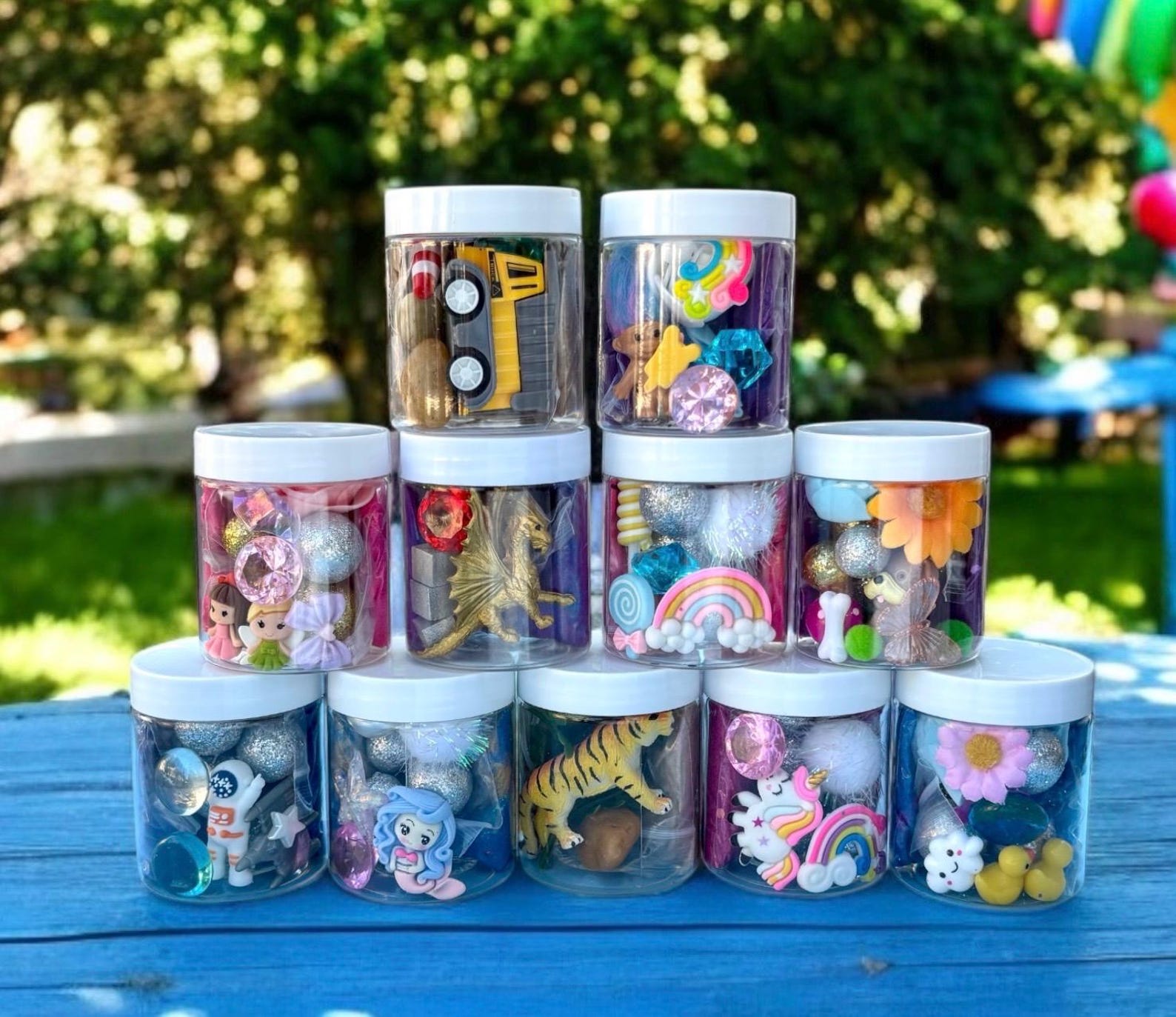 Party Favor Jarskinetic play sand jarsKids Party FavorsGoodie BagsBirthday Party Favors PlaydohBirthday gift for kids girls boys gift