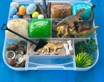 Dinosaurier spielen Doh Kit, Dinosaurier Knete Set, Geschenk für Jungen, Dinosaurier Geburtstagsgeschenk, Kindergeburtstagsgeschenk, Kindergeburtstag ab 3 Jahren