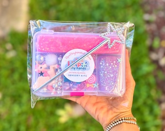 play dough kit, Unicorn birthday ,unicorn,play dough kit on the go Play-Doh kit,birthday gift ,sensory kit Age 3+