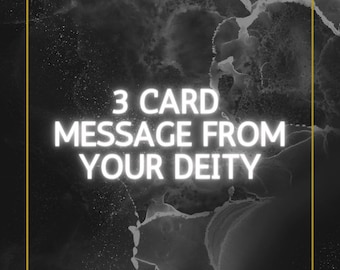 3 card Deity Message