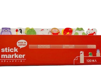 Stickers, mini sticky tabs, Animals