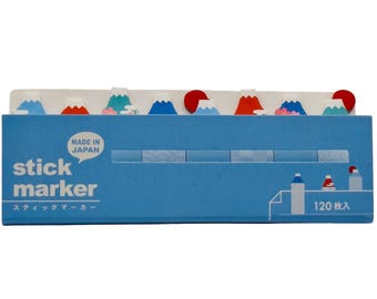 Stickers, mini sticky tabs, Mt Fuji