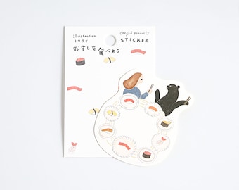 Stickers, Let's Eat Sushi