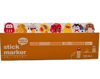 Stickers, mini sticky tabs, good luck charms