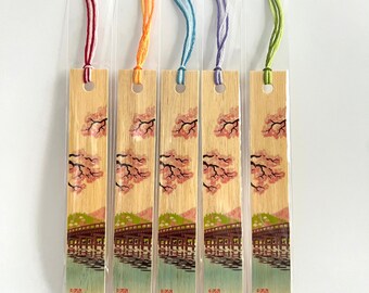 Japanese Bamboo Bookmark