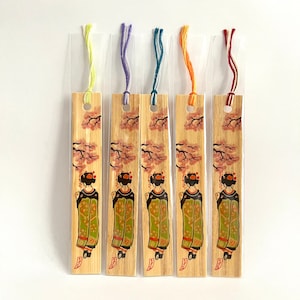 Japanese Bamboo Bookmark