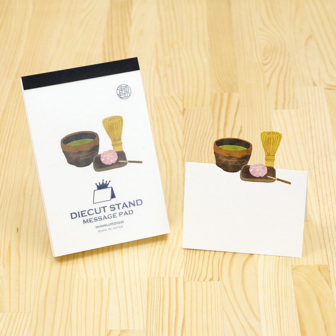 Pop Up Note Design Inserts Matcha Pop up Note Pad - Etsy