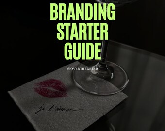 Branding Starter Guide, MRR, PLR, Guide for Getting Started in Faceless Digital Marketing