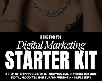 DFY Digital Marketing Starter Guide, PLR, MRR, Faceless Digital Marketing