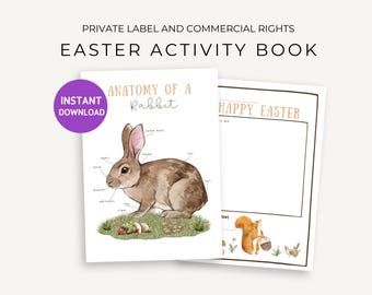 Montessori Easter Activity Book, Fun Learning for Toddlers, Printable Busy Book, Educational Easter Activities