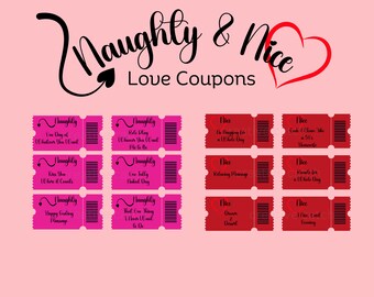 Valentinstag Liebesgutscheine mit BONUS !!